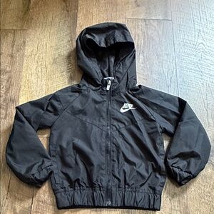 Nike Black Windbreaker Jacket